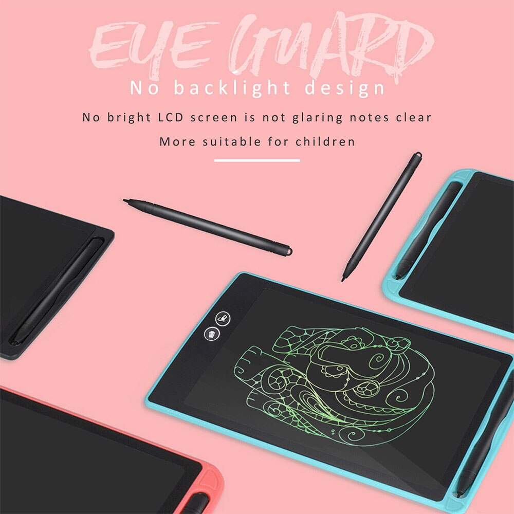 12 tommer lcd skrive tablet delvist sletning digital tegning elektronisk håndskrift pad besked grafik bord børn skrive bord