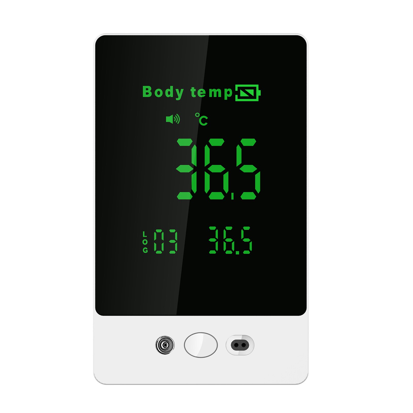 Auto Intelligent Non-contact Infrared Thermometer Measuring °C / °F Unit Switch Fever Alarm for Factories Shops Office Shops