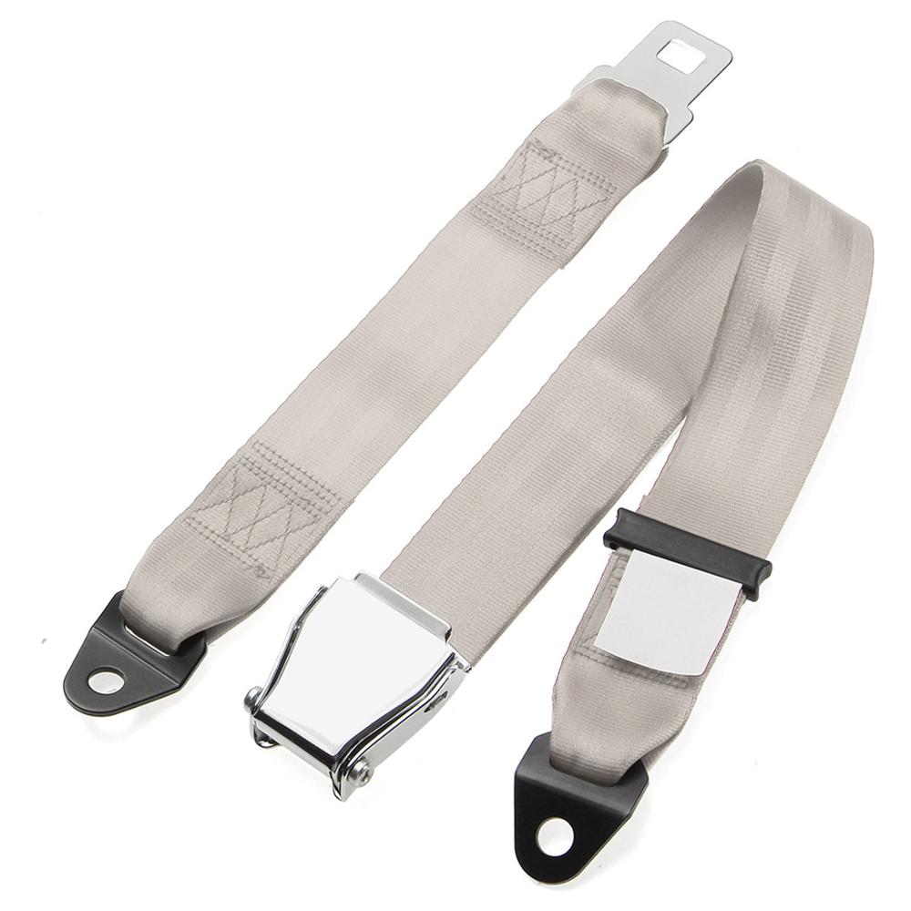 Justerbart flysete sikkerhetsbelte flybeltet forlenger luftfartsbelter 85cm-128cm