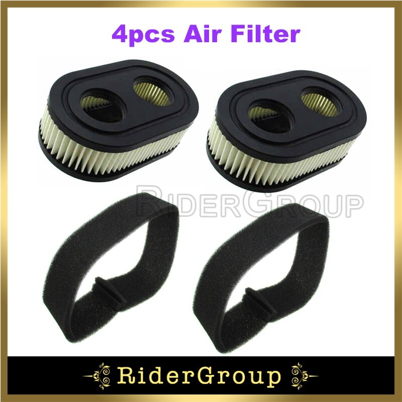 Luchtfilter Voor Briggs Stratton 09P702 Cartridge 550E 550EX Serie Vervangt 798513 Tuin Machine Onderdelen: 4pcs