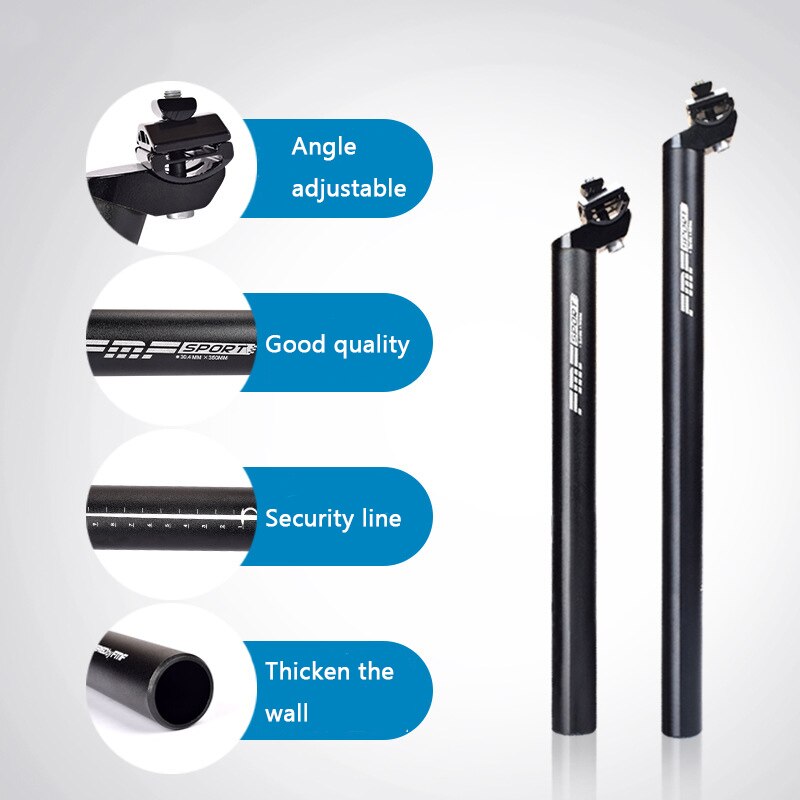 Aluminiumlegering mtb racefiets fiets zadelpen 25.4/27.2/28.6/30.4/30.8/31.6mm*350/450mm mountainbike zadelpen zitbuis