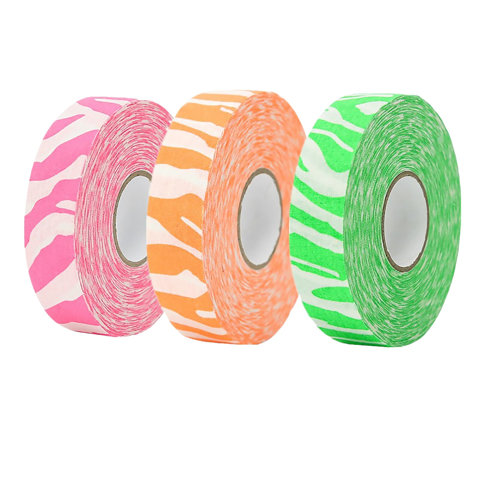 Hockeytape, 3er- pack, mehrzweck-stofftaperolle für eishockey, inlineskishockey, schlägerblattschutz, lacrosse, baseballschläger