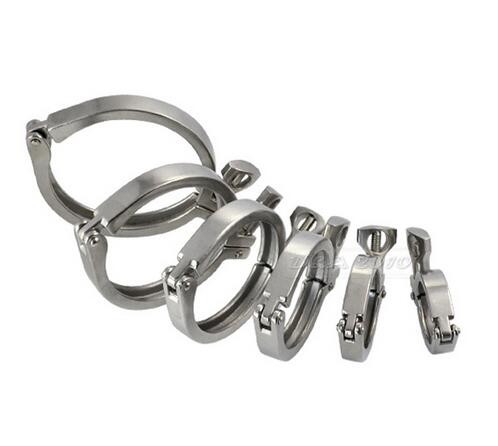 2" Tri Clamp fit Ferrule O/D 64mm 304 Stainless Steel Sanitary Fitting Clamp For Homebrew Diary Product