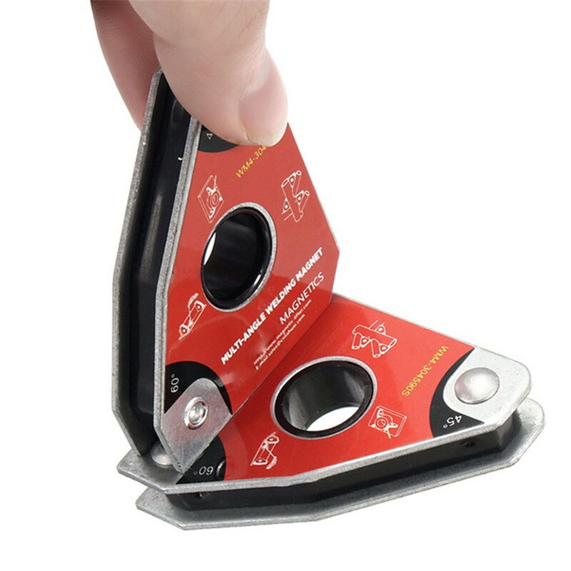 Wm4-304590s flervinklet mini sveisemagnet/magnetklemme til å holde med tvillingpakke