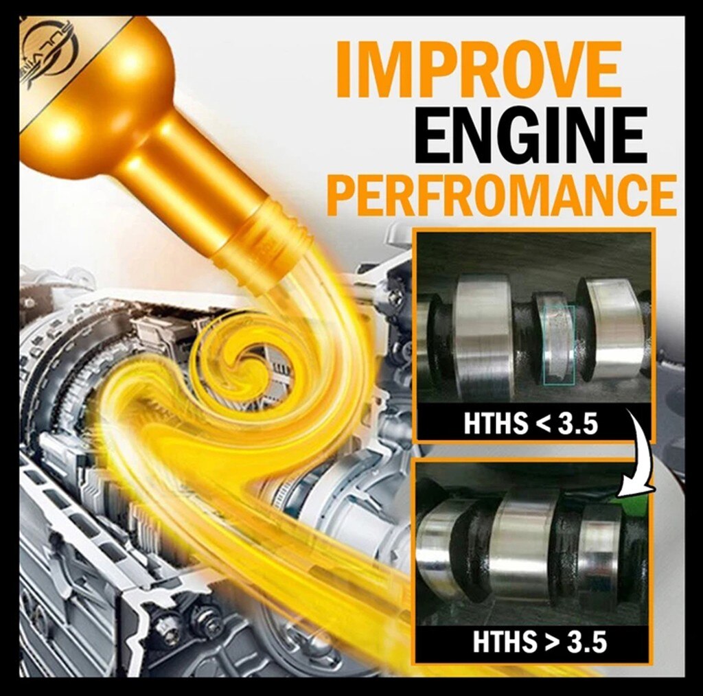 Modificador de fricción automotriz de 120mL, reduce el calor por fricción de la vibración y el ruido del motor para la caja de cambios del motor, diferencial hidráulico de potencia