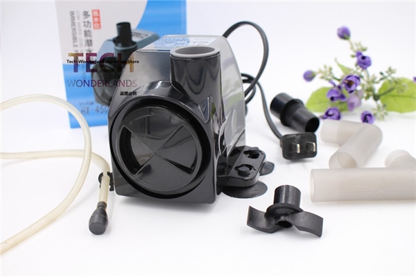 Laag waterpeil interne multifunctionele dompelpomp voor aquarium dompelpomp stille waterpomp hailea hx -4500
