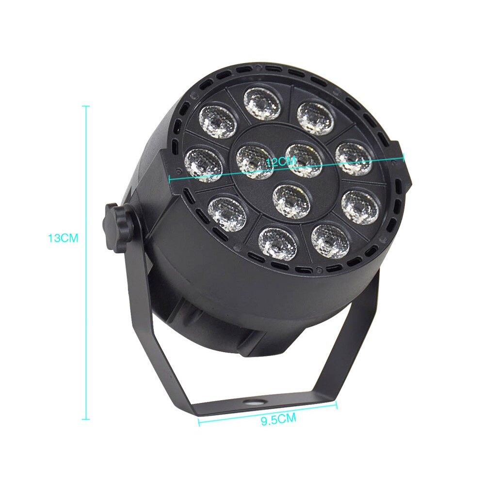 Mini Disco Licht 12X3W Led Par Rgbw Dmx Lier Wassen Party Stage Lighting Effect Stroboscoop Beam Kerst