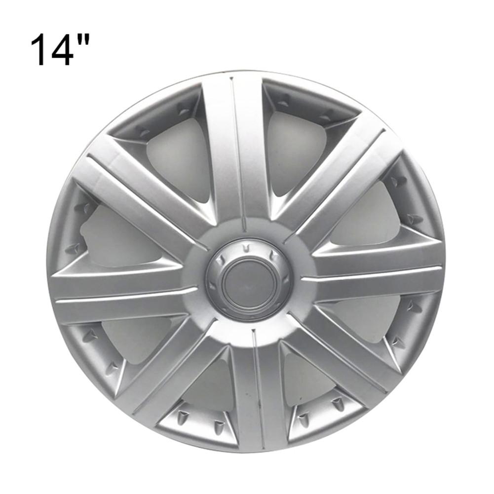 4PCS Car Wheel Cover Hubcap Wheel Decorative Cover Car Wheel Hub Cover 13-Inch 14-Inch 15-Inch Hubcap: 14inch