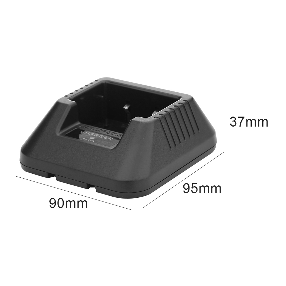 Li-ion Battery Charger with Charging Indicator for BF-UV5R Plus BF-UV5RA BF-UV5RE UV5RB UV5RC UV5RD No Power Adapter