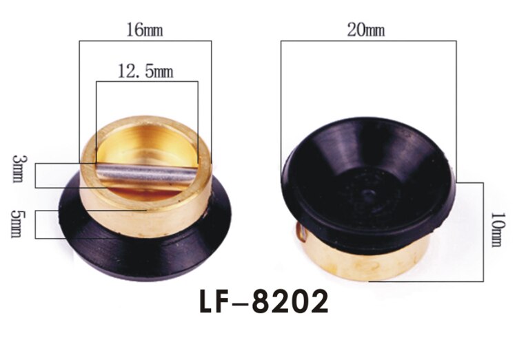 Luid Optische Gereedschap Optische 10 Pcs Lens Zuignappen: LF-8202