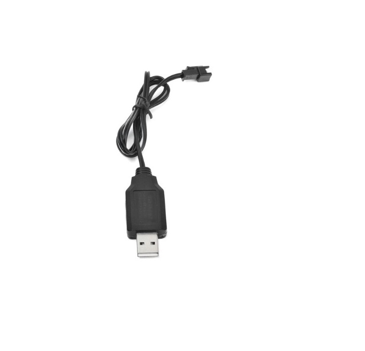 Batería de iones de litio con enchufe SM, 3,7 V, 500mAh, cargador de 14500/3,7 V para coche volquete acrobático R/C/4WD Twist-Desert Cars R/C, coches de escalada