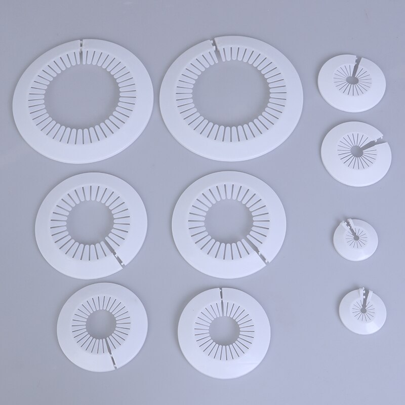 2 Stuks Muur Gat Duct Cover Douche Kraan Hoekstopkraan Pijp Plug Decoratie Cover Buisleidingen Accessoires