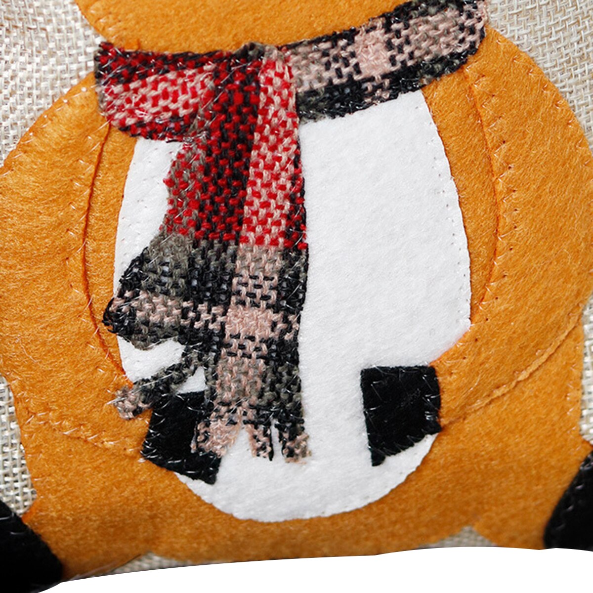 Xmas Candy Bag Santas/Elk/Snowman Striped Print Storage Bag Souvenir Bag for Candy Snacks Christmas Decorations Christmas