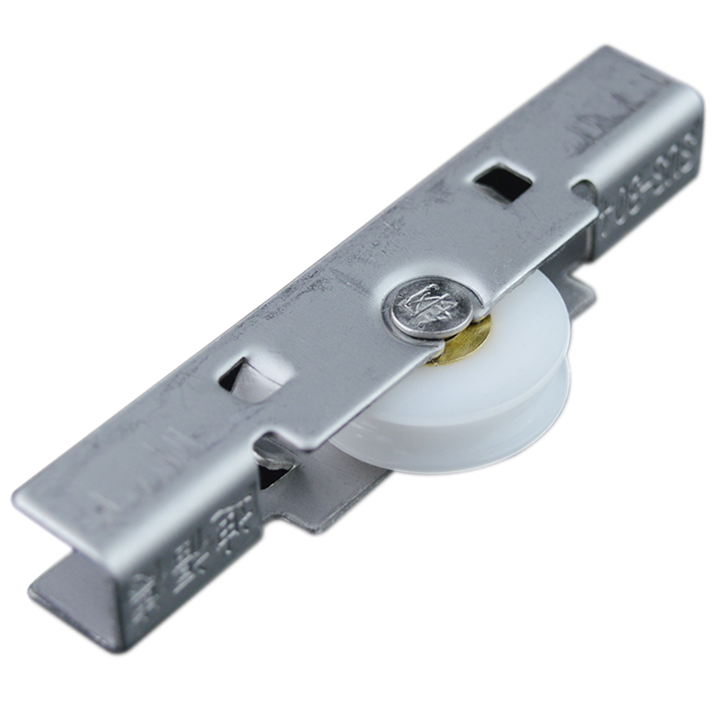1 Pc 304 Rvs Sliding Frameloze Venster Concave Katrol Coppper Core Enkele Nylon Wiel Glas Venster Mute Roller