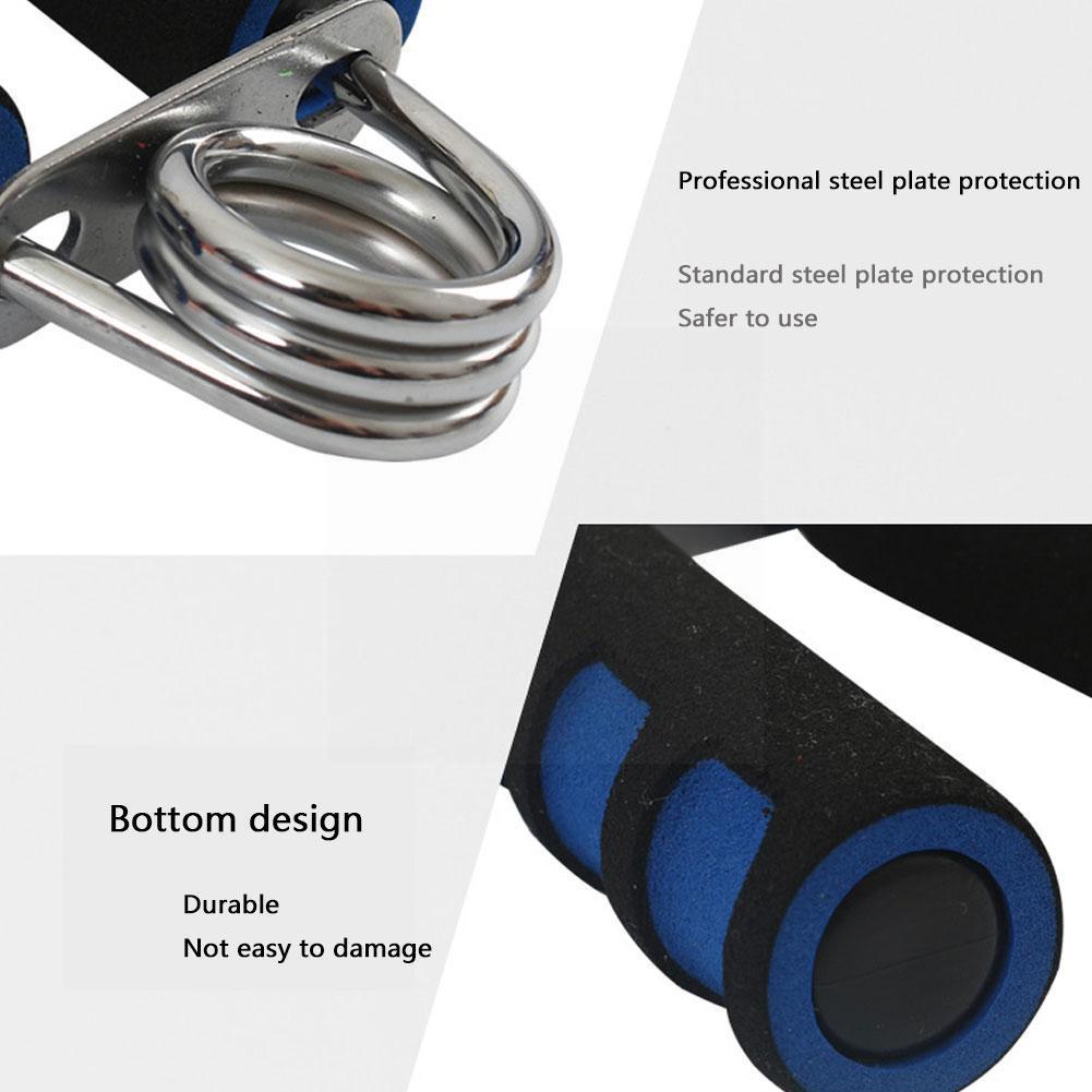 Hand Exerciser Sport Hand Grip Strength Device Finger Gripper Forearm Muscle Bubble Training Film G6o9