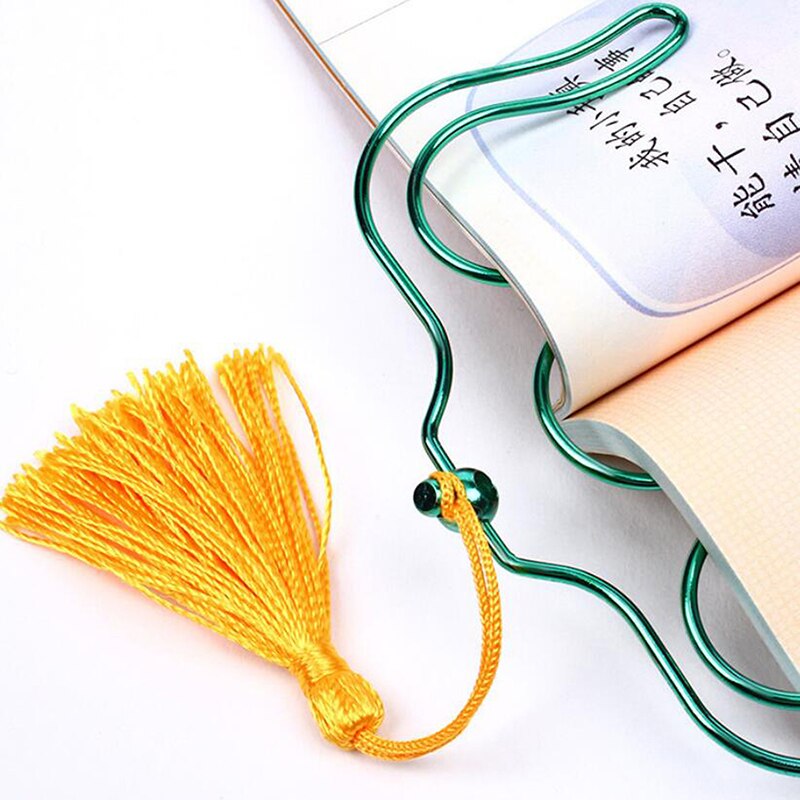 Map Pierced Metal Muziek Boek Clip Pagina Houder Bookmark Briefpapier Klem