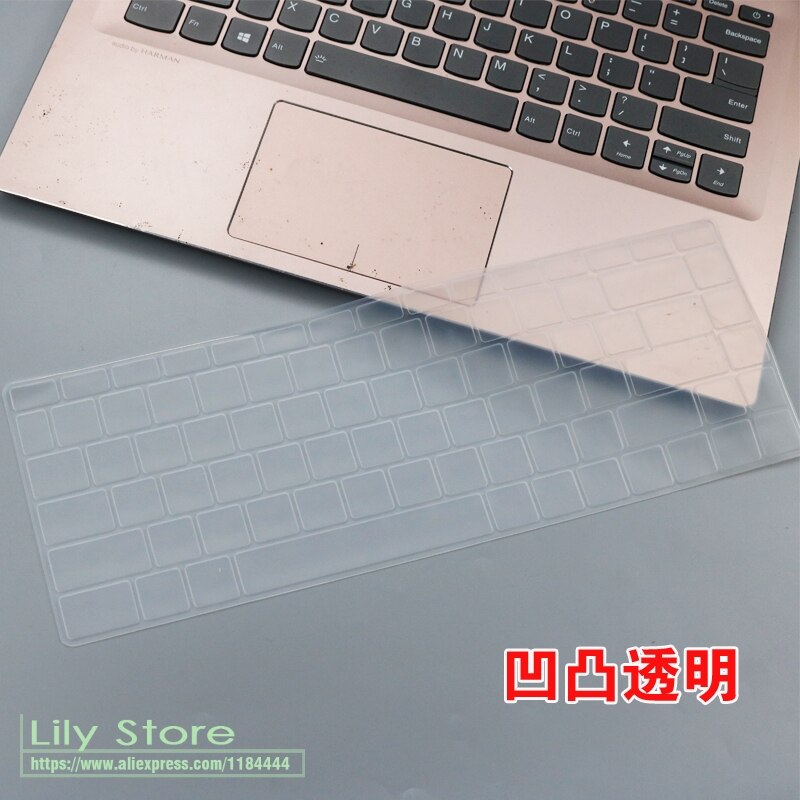 Funda de silicona para teclado de ordenador portátil, para MSI modern 14 A10M A10RB A10RAS 14 pulgadas: clear