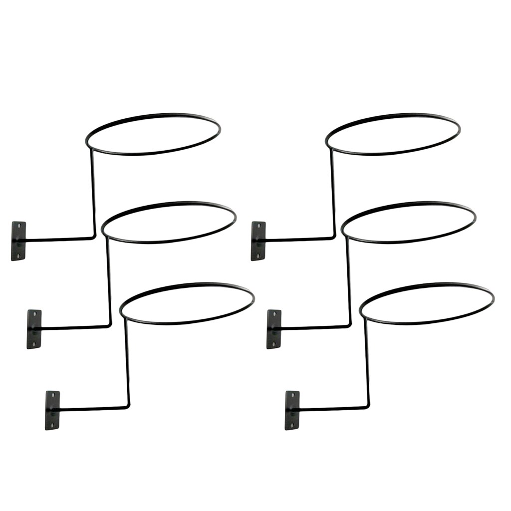 3/6x Motorfiets Helm Houder Rack Suppot Muur Gemonteerde Standaard Voor Jas Cap Jas Haken Hanger Helm Rack Motorfiets Accessoires