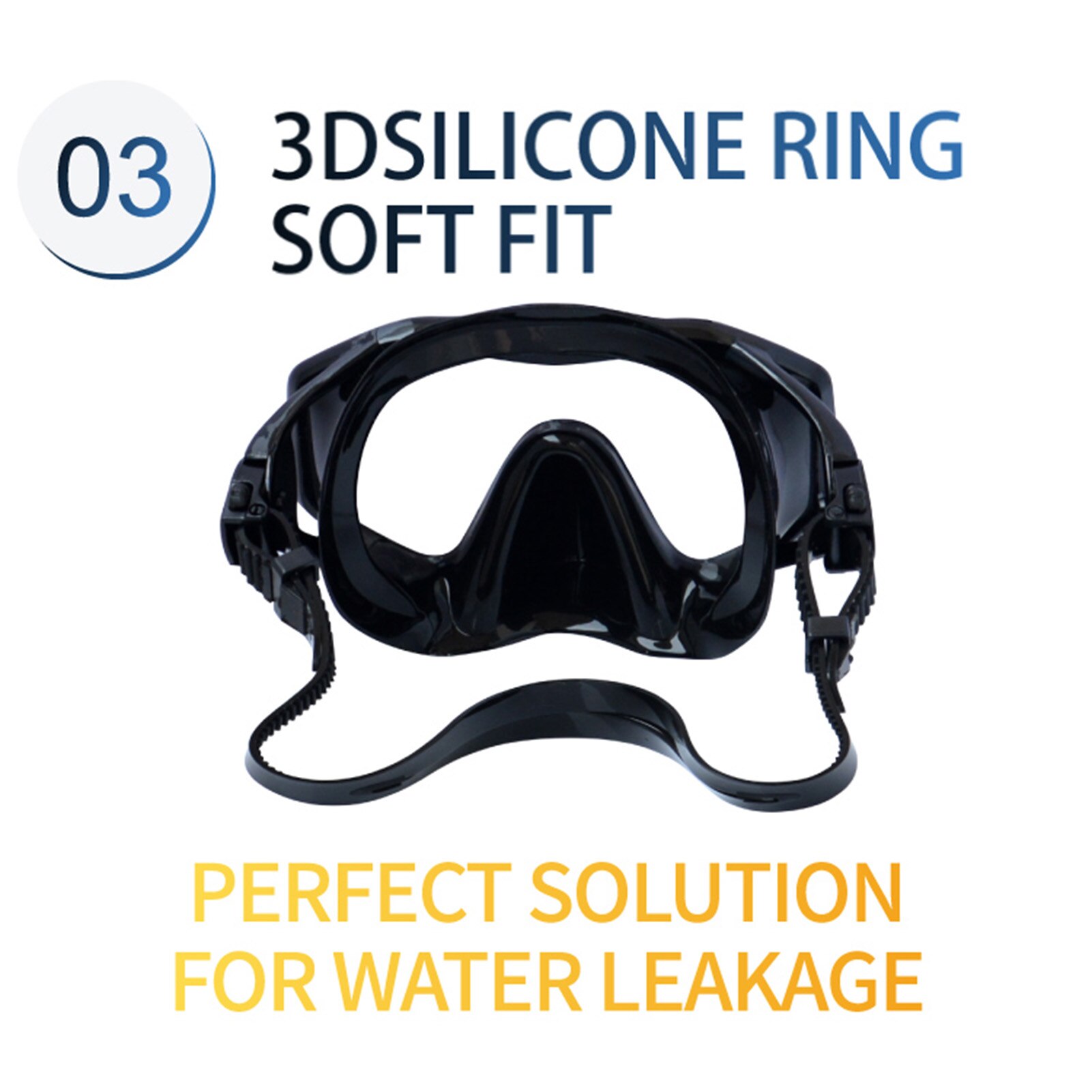 Underwater Mask Diving Mask Swimming Goggles Snorkel Scuba Diving Equipment Waterproof Goggles