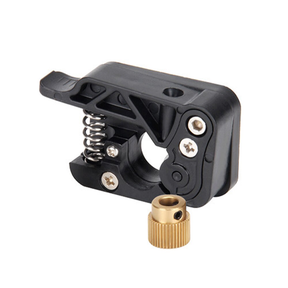 MK10 Extruder Plastic 1.75Mm Filament Feed Apparaat Kit Extruder Vervanging 3D Printer Verbeterde Accessoires Voor Makerbot: Left-black