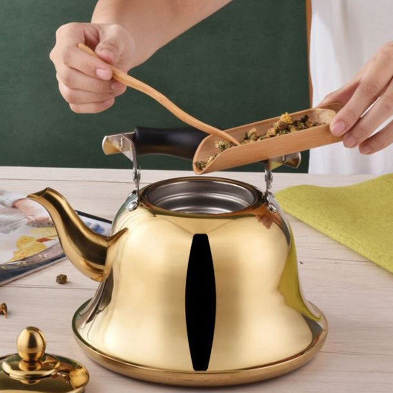 1-3L Boiling Water Kettle Add Soup Pot For Pot Restaurant Stainless Steel Teapot Universal Kettle For Induction Cooker