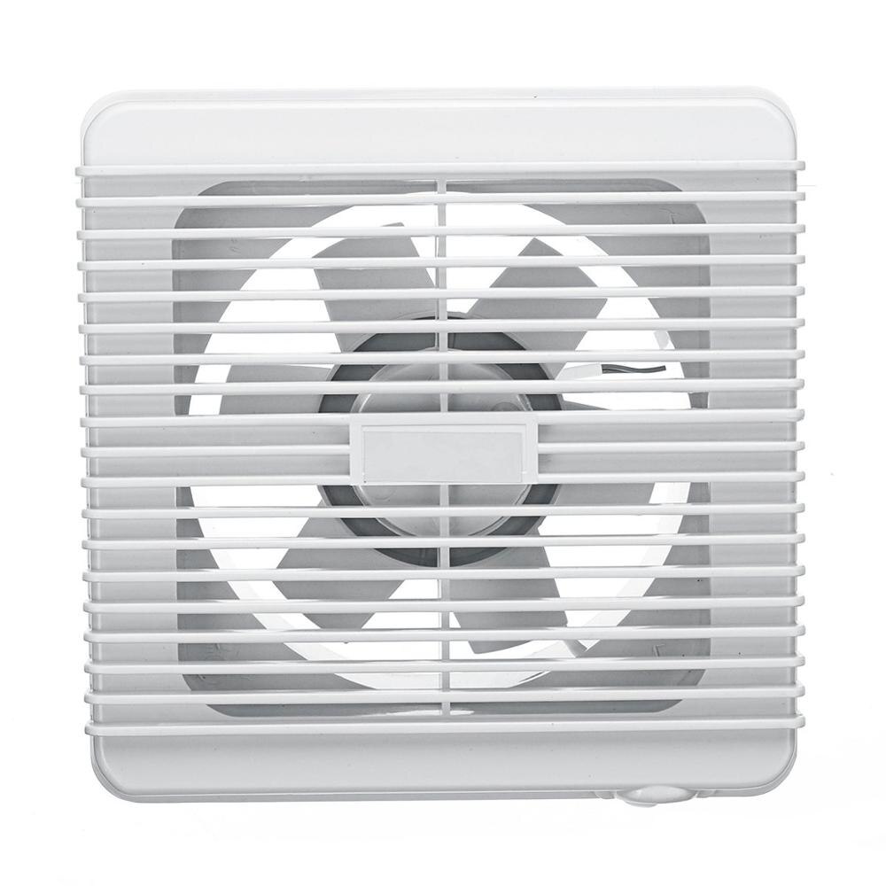 4/6/8 Inch Waterproof Bathroom Extractor Exhaust Fan Mute Ventilating Strong Fan For Window Ventilation Fans 220V: 6 inch