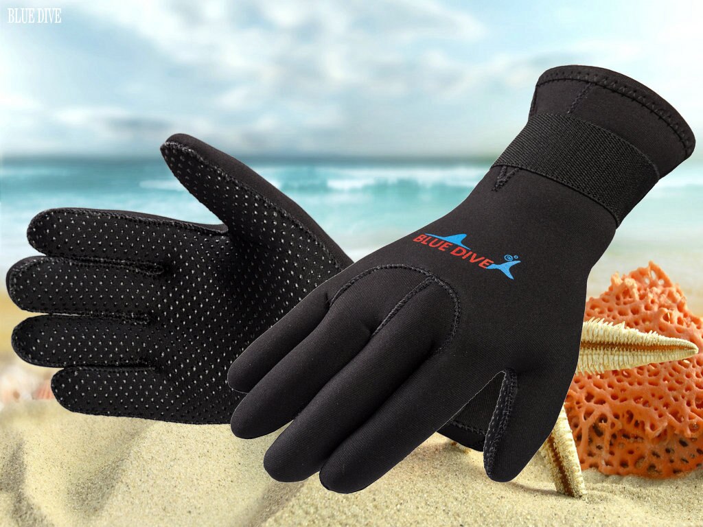 3Mm Neopreen Duiken Handschoenen Warme Handschoenen Scuba Dive Handschoenen Snorkelen Apparatuur Anti Scratch Keep Warm Wetsuit