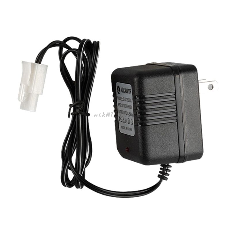 Bærbar smart laderadapter til 7.2v ni-cd ni-mh batteri med ket -2p plugg til fjernkontroll bil leker