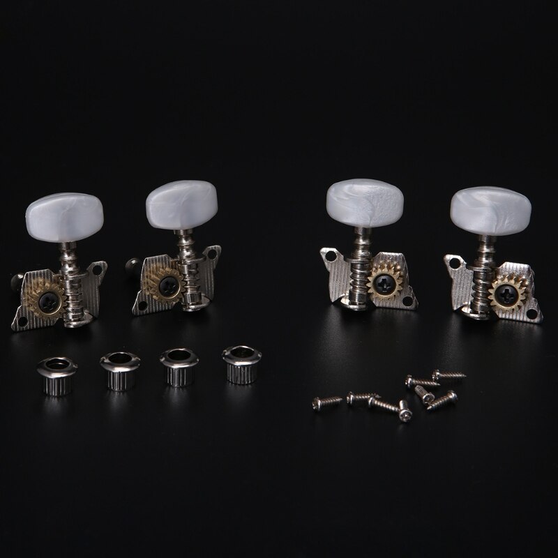 Stemmechanieken-3R 3L Stemmechanieken String Tuning Key Pegs Metal Tuners Voor Klassieke Gitaar