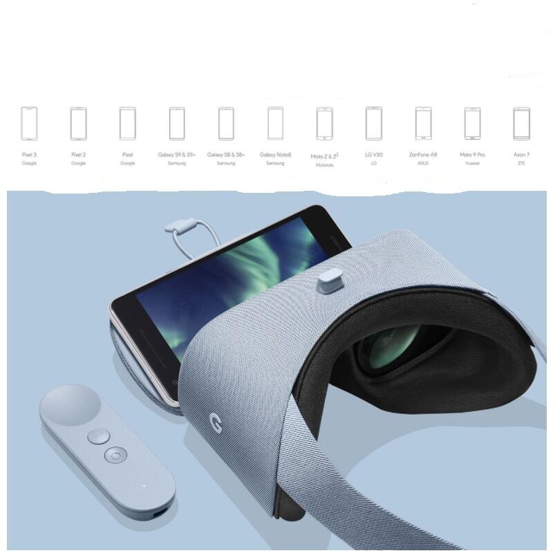 Äkta google daydream 3d d9 sca fjärrkontroll för daydream view vr headset inget detaljhandelspaket