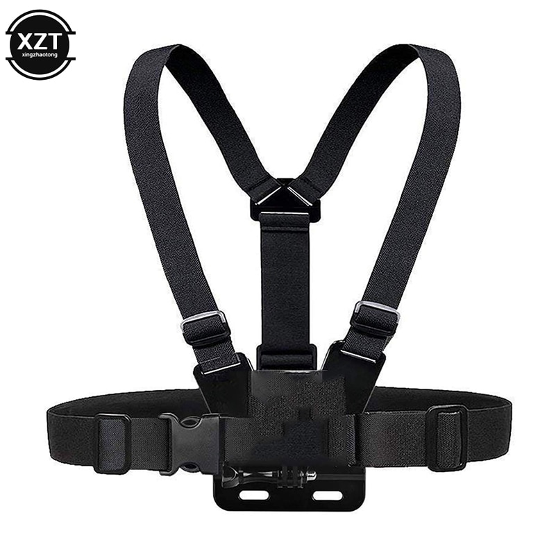 Borst Strap Mount Riem Voor Gopro Hero 7 6 5 Xiaomi Yi 4K Action Camera Borst Mount Harness Schroef voor Sjcam SJ4000 Sport Cam