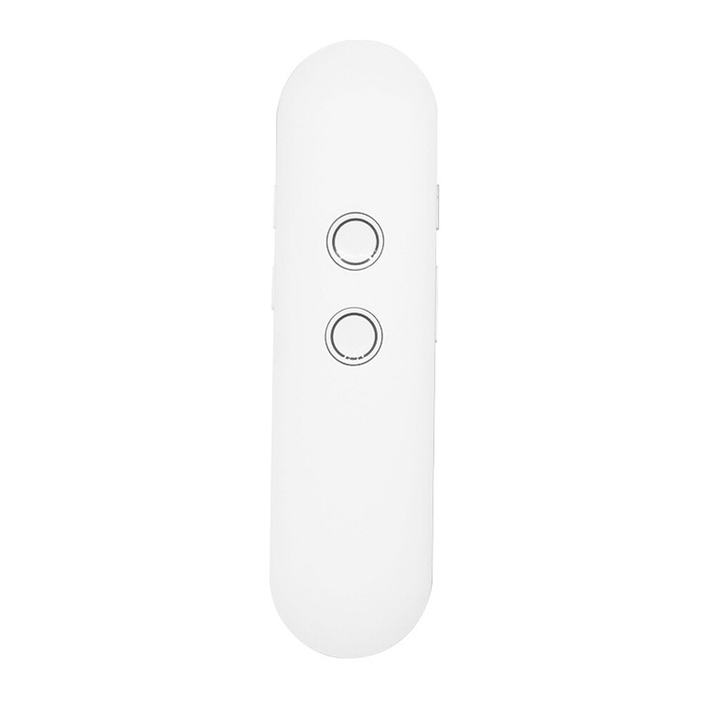 Portable Smart Stimme Übersetzer Instant Echt-zeit 44 + Sprache Übersetzer Bluetooth Stimme Übersetzer für Lernen Reise Treffen: WHITE