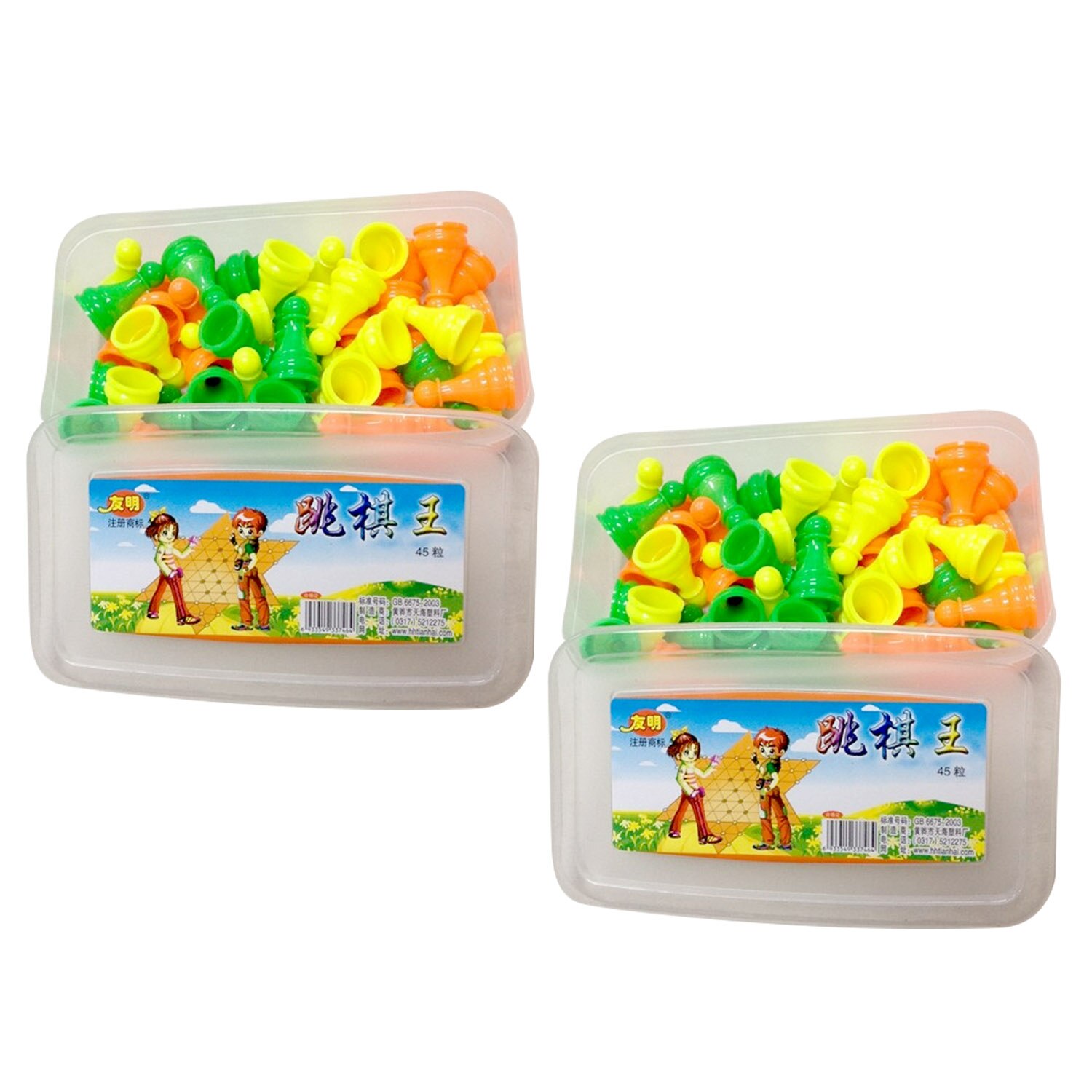 90Pcs 3 Kleuren Plastic 35Mm Pionnen Stuks Markers Voor Halma Puzzel Bordspel Spelen Klaslokaal Levert Onderwijs speelgoed