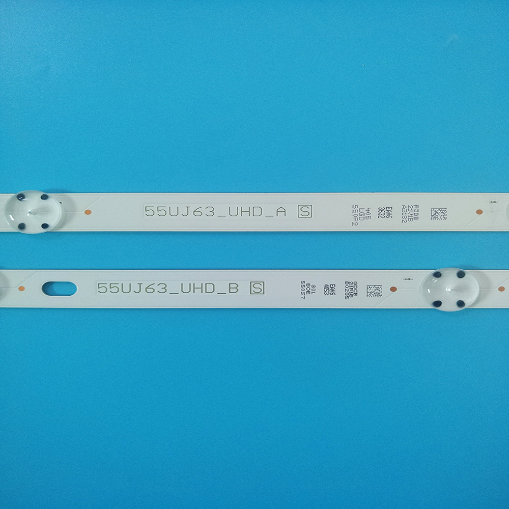 Tira de luces LED de retroiluminación Stip, accesorio para LG 55UJ630V 55UJ6300 55UJ635V 55uj63 _ uhd_a 55uj63 _ uhd_b 55lj55 _ fhd_a 55lj55 _ fhd_b, 10 unids/set/juego