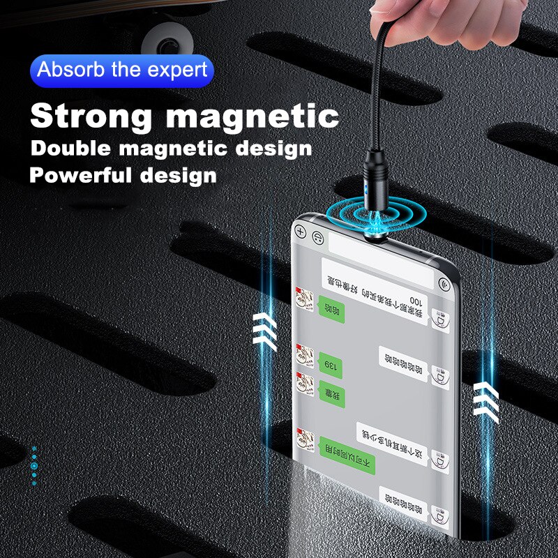 HOCO Magnetic Cable Fast Charging Micro USB Cable Type-C Magnet Charger usb c Micro usb Wire For iphone 11 pro 8 7 xiaomi redmi