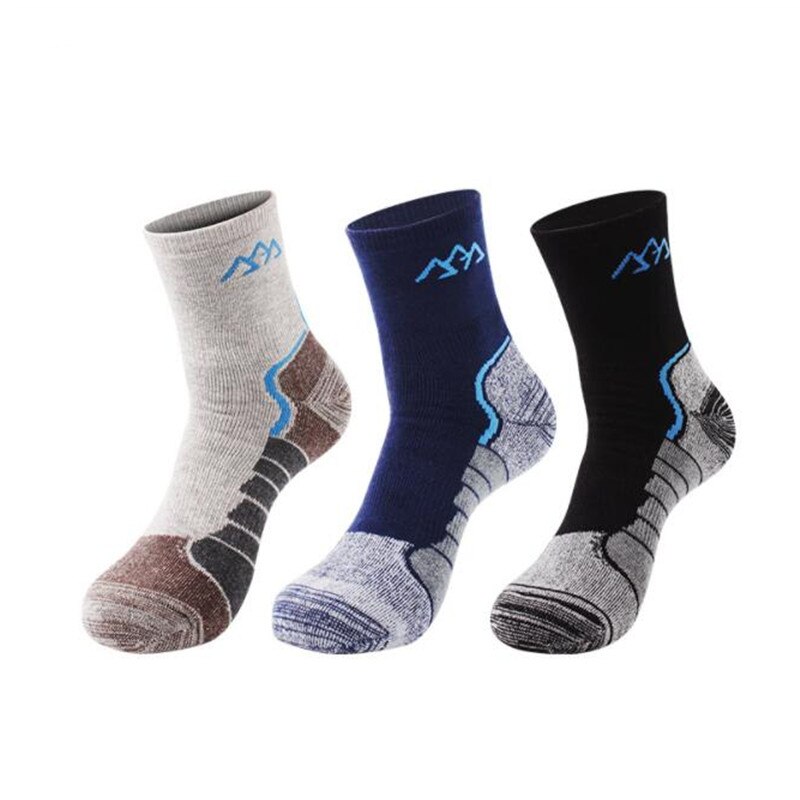 Calze da sci termiche invernali uomo caldo donna Outdoor ciclismo snowboard escursionismo sport calze Coolmax calze termiche più spesse