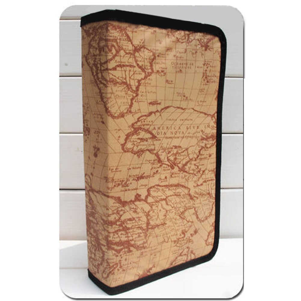 40/80 Disc Houder Beschermende Cover Organizer Thuis Kaart Streep Pakket Opbergtas CD DVD Box Case Carry Fotoalbum Auto