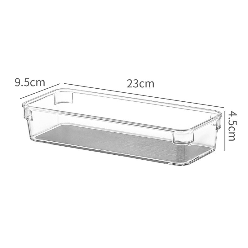 Drawer Organizers Cabinet Plastic Desk Box Chest Dividers for Storage and Order Table Shelves Tableware Fork Knife Chopsticks: A