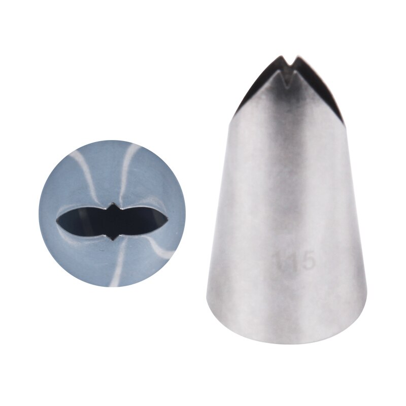 Leaf Piping Tips Leaves Nozzles Stainless Steel Icing Piping Nozzles Tips Pastry Tips For Cake Decorating Pastry Fondant Tools