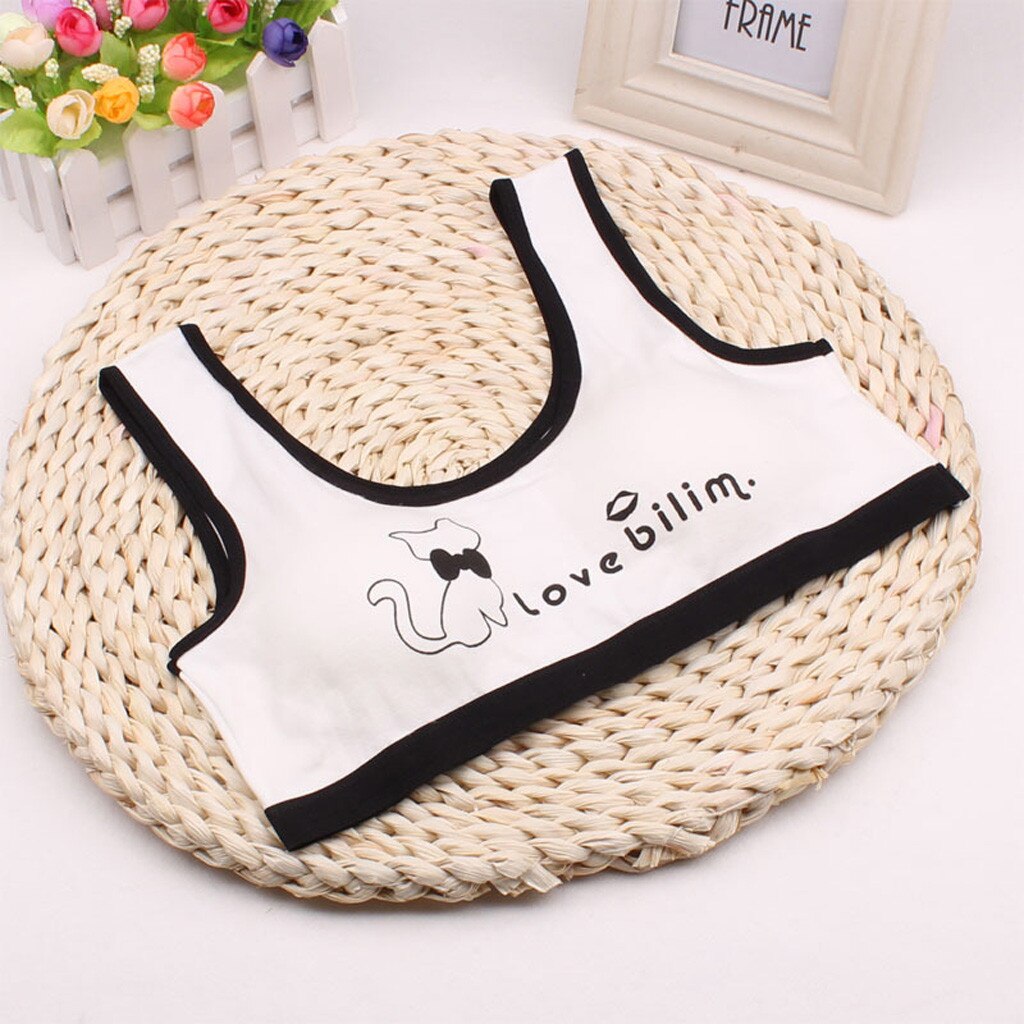 Young Girls Bras Comfortable Student Underwear Lace Cotton Children Undergarment Clothes May 7th