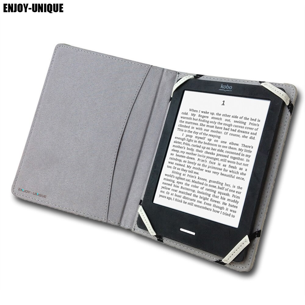 Para Pocketbook 611 613 Basic 3 Ebook PU Funda de cuero funda protectora Bolsa 6 pulgadas Lector Universal cubierta