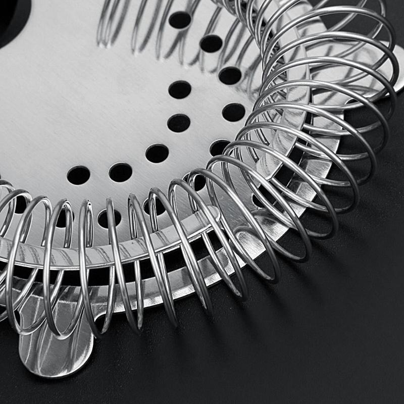 Sunfili cocktail shaker accessori per colino da ghiaccio accessori per sbarra in acciaio inossidabile con filtro per ghiaccio