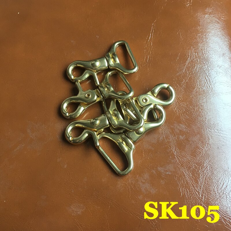 (SK105) 2 pc Massivem Durcheinander Frühjahr schnappen Haken schwenken Haken Schlüssel Ring Kette Hardware- Japan-Typ-5