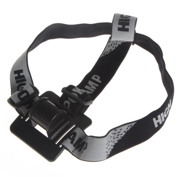 Hoofd Licht Strap Mount Lamp Band Hoofdband Voor Koplamp-Zwart