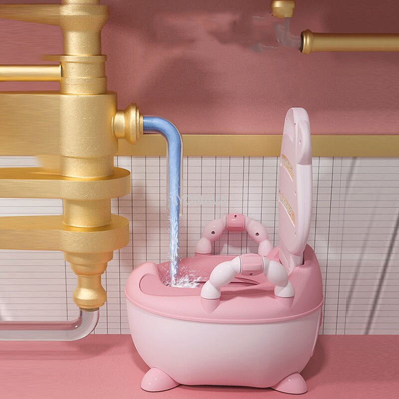 Siège de formation pour garçons et filles, Pot pour enfants, chaise de Pot ergonomique, toilettes confortables, brosse de nettoyage gratuite