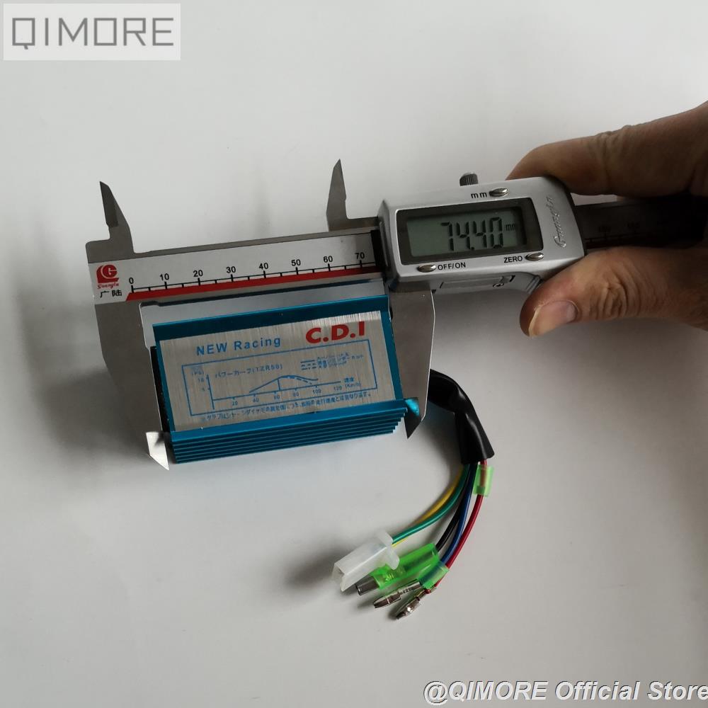 Performance CDI unit (5 wires, AC fired) for Scooter Moped JOG50 JOG90 Vento ZIP Keeway Hurricane 1E40QMB Minarelli 50cc