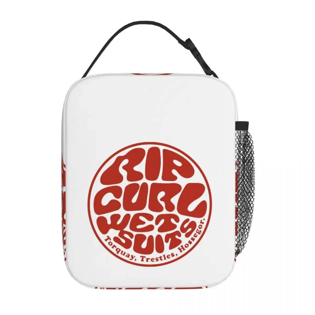 Rip Curl Wet Suits Insulated Lunch Bag Portable Picnic Bags Thermal Cooler Lunch Box Lunch Tote for Woman Work Kids: Brown