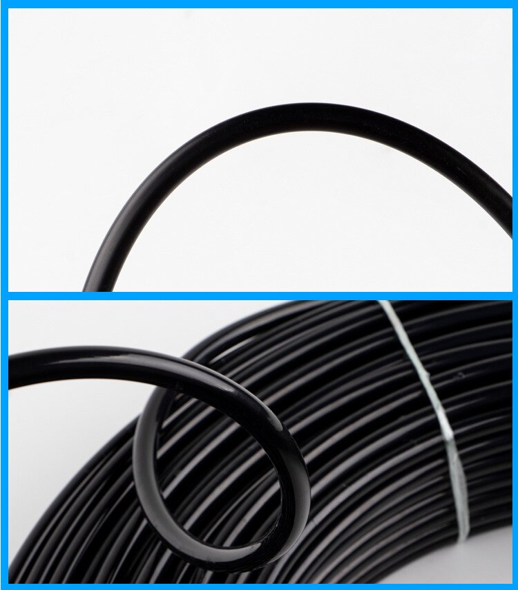 100M Hoge Druk 3/8 Inch Pe Buis 9.52*4Mm Pijp Voor Patio Tuin Verneveling Cooling Systeem Fog machine Tube Fittings