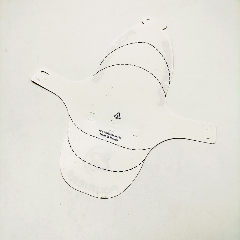 Fouriers ac -mg001 fiets voorspatbord mountainbike spatbord kunststof modder onderdelen