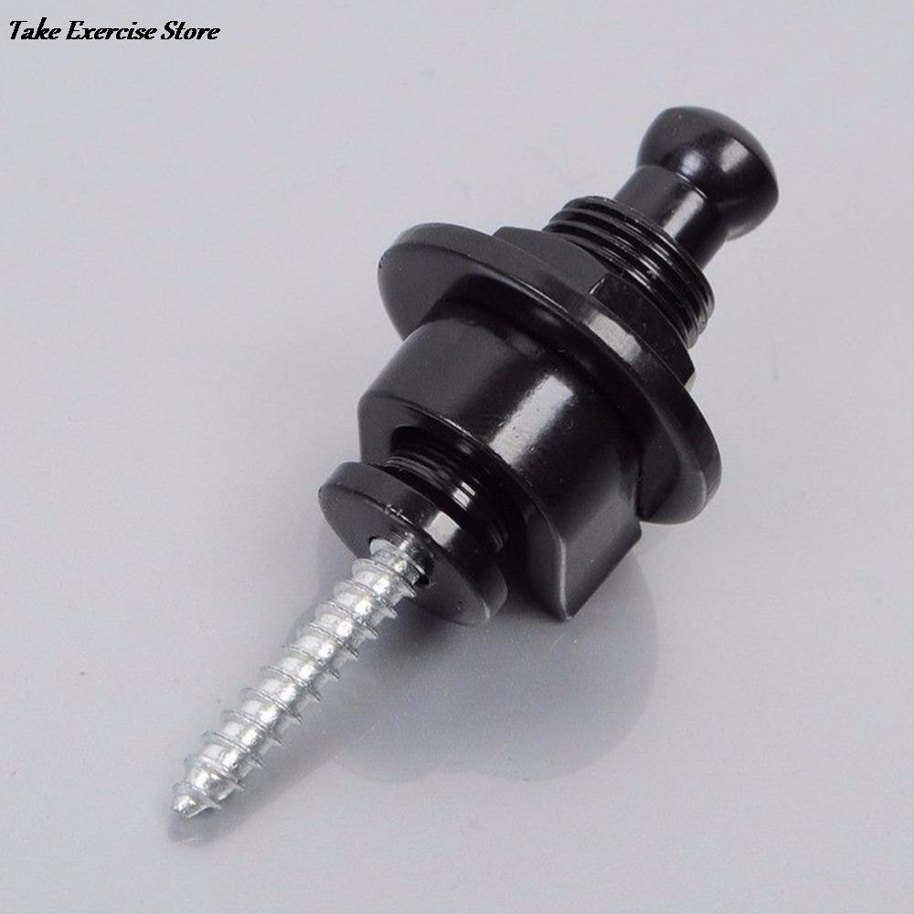 ! Guitar Strap Lock Strap Lock Straplock Knop Voor Akoestische Elektrische Basgitaar Strap 3 Kleuren Guitarra